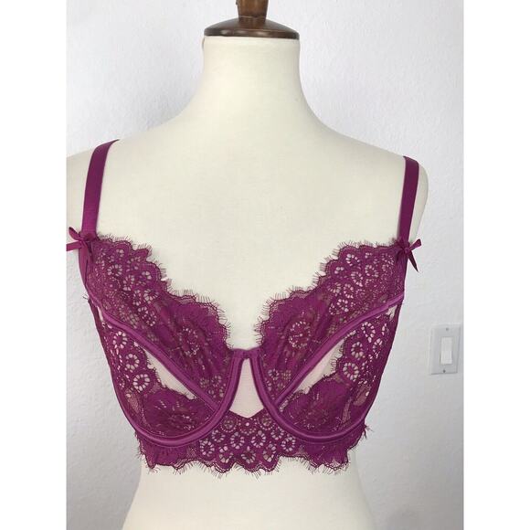 Bras N Things Lingerie Lace Underwire Bra - Picture 1 of 8